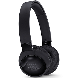 Наушники беспроводные Bluetooth JBL Tune 600NC накладные с микрофоном и шумоподавлением складные черные