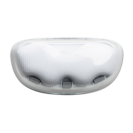 Наушники TWS беспроводные JBL Tune Beam Ghost вакуумные с микрофоном прозрачно-белые