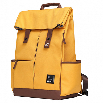 Рюкзак Xiaomi Ninetygo College Leisure с отделением для ноутбука до 15,6 дюйма жёлтый