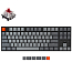 Клавиатура Keychron K8 White Led (Gateron G Pro Red) механическая игровая серая