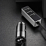 Зарядное устройство автомобильное с четырьмя USB входами 5.5А и кабелем 1,5 м Baseus Enjoy Together черное