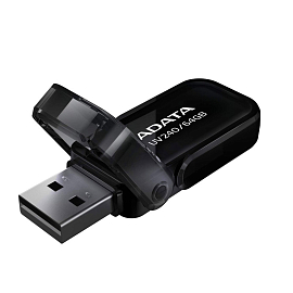 Флешка ADATA UV240 64GB USB 2.0 черная