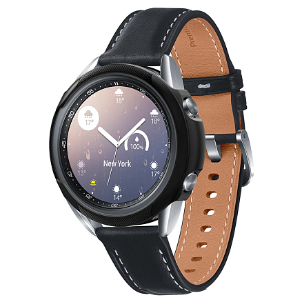Чехол для Samsung Galaxy Watch 3 41 мм гелевый Spigen SGP Liquid Air черный