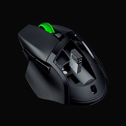 Мышь беспроводная оптическая Razer Basilisk V3 X HyperSpeed с подсветкой 9 кнопок 18000 dpi игровая черная