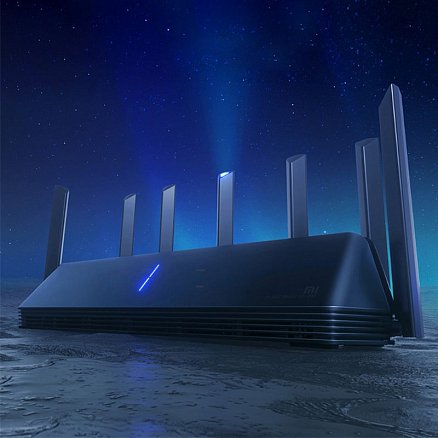 WI-FI маршрутизатор (роутер) 2.4/5 ГГц Xiaomi Mi AIoT Router AX3600 (DVB4251GL) черный