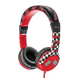 Наушники для детей Trust Spila Kids накладные Гонки