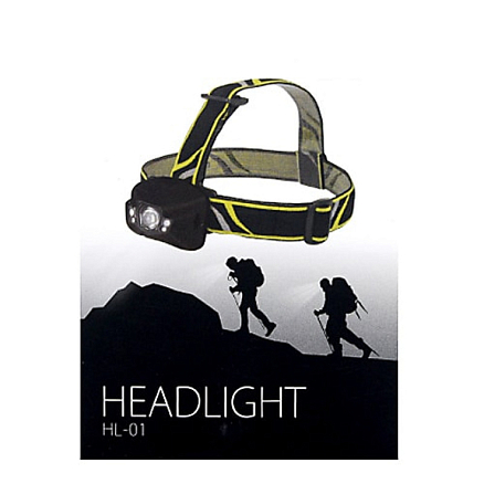 Фонарик светодиодный налобный Forever HL-01