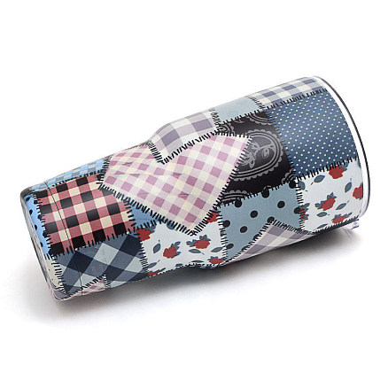 Термокружка Rambler Tumbler 900мл Patchwork