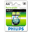 Аккумуляторы AA (пальчиковые большие) Ni-Mh 2700мАч Philips MultiLife комплект 2 шт.