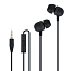 Наушники Forever CM-120 вакуумные с микрофоном черные