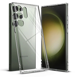 Чехол для Samsung Galaxy S23 гибридный Ringke Fusion прозрачный