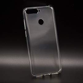 Чехол для Huawei Y6 Prime (2018) пластиковый прозрачный