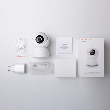 IP камера видеонаблюдения Xiaomi IMILab Home Security C30 (CMSXJ21E) 360° 1440p белая