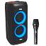 Колонка JBL PartyBox 100 для вечеринок черная c микрофоном AKG P3S