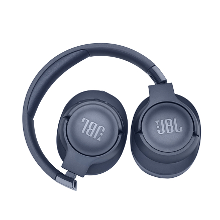 Наушники беспроводные Bluetooth JBL Tune 760NC полноразмерные с микрофоном и активным шумоподавлением синие