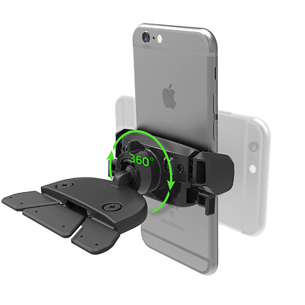 Держатель автомобильный в слот CD iOttie Easy One Touch Mini черный