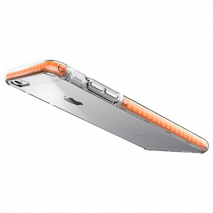 Чехол для iPhone 6 Plus, 6S Plus гибридный Spigen SGP Ultra Hybrid Tech прозрачно-оранжевый