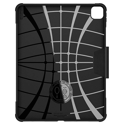 Чехол для iPad Pro 12.9 2021 гелевый Spigen Rugged Armor Pro черный