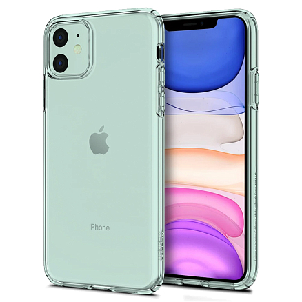 Чехол для iPhone 11 гелевый ультратонкий Spigen SGP Liquid Crystal прозрачный