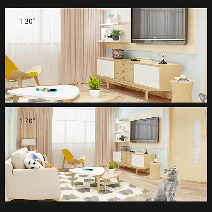 IP камера видеонаблюдения Xiaomi Mi Home Security Camera Magnetic Mount 1080p (QDJ4065GL) белая