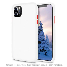 Чехол для Huawei P40 Pro силиконовый CASE Acrylic белый