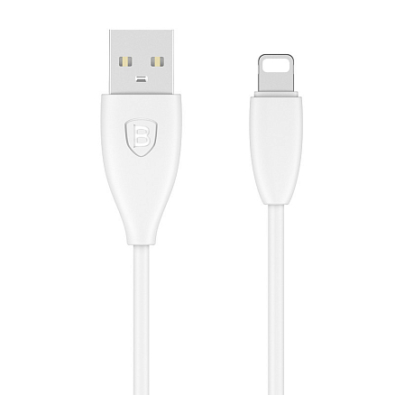 Кабель USB - Lightning для зарядки iPhone 1,2 м 2А Baseus Small Pretty белый