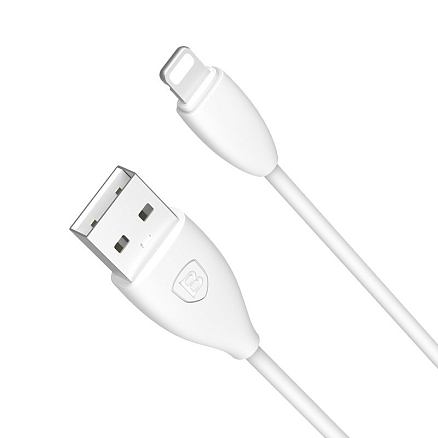 Кабель USB - Lightning для зарядки iPhone 1,2 м 2А Baseus Small Pretty белый