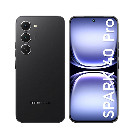 Смартфон Tecno Spark 40 Pro 8Gb/256Gb черный