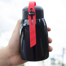 Термос (термобутылка) Breda Chubby 320 мл черный