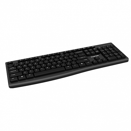 Клавиатура беспроводная Canyon KB-W50 черная
