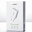 Зарядное устройство сетевое Type-C 20W Ugreen CD137 (быстрая зарядка PD 3.0, QC 3.0) белое