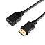 Кабель-удлинитель HDMI - HDMI (папа - мама) длина 1,8 м Cablexpert черный