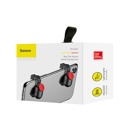 Триггеры (джойстик) для телефона Baseus Red-Dot (2 кнопки) черный