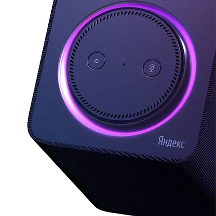 Умная колонка Яндекс Станция с Алисой YNDX-0001 черная