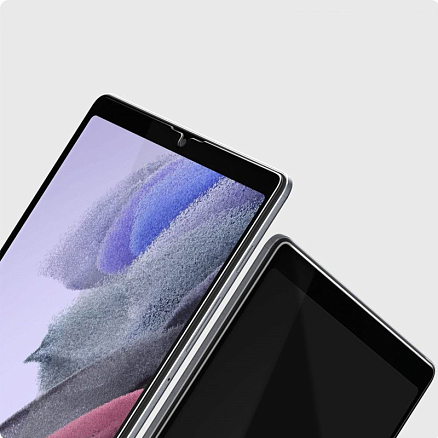 Защитное стекло для Samsung Galaxy Tab A7 Lite 8.7 T220, T225 на экран противоударное Spigen Slim прозрачное