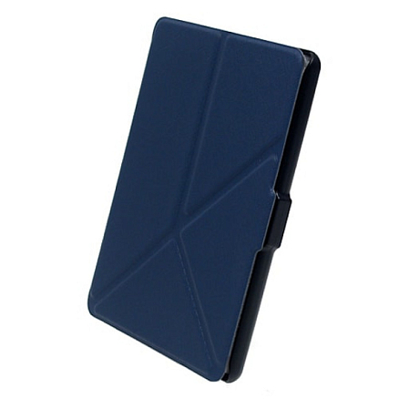 Чехол для Amazon Kindle 8 (2016) кожаный Nova-06 Origami синий
