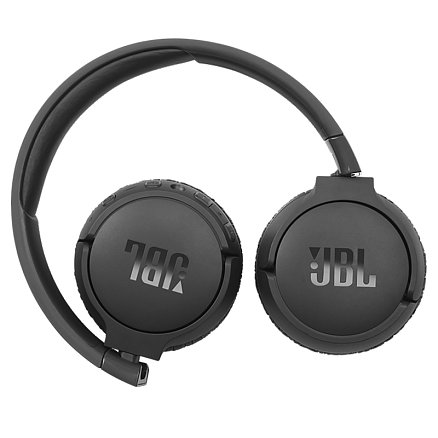 Наушники беспроводные Bluetooth JBL Tune 660NC накладные с микрофоном и шумоподавлением складные черные