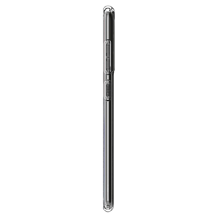 Чехол для Samsung Galaxy S21 FE гелевый ультратонкий Spigen Liquid Crystal прозрачный