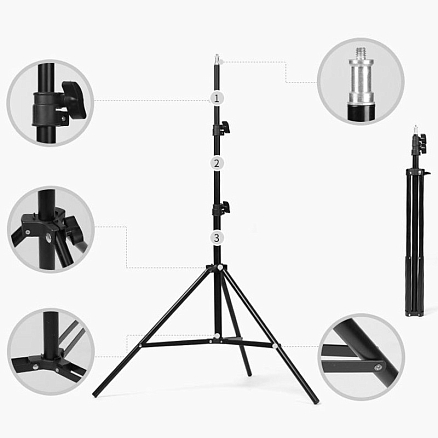 Штатив универсальный Nova A21L черный