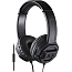 Наушники JVC HA-SR50X-E накладные с микрофоном черные