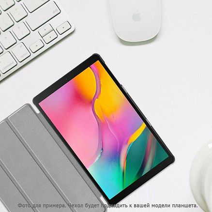 Чехол для Lenovo Tab P10 TB-X705 кожаный Nova-06 черный