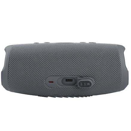 Портативная колонка JBL Charge 5 с защитой от воды и аккумулятором для телефона на 7500мАч серая