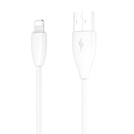 Кабель USB - Lightning для зарядки iPhone 1,2 м 2А Baseus Small Pretty белый
