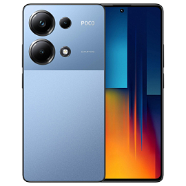 Смартфон POCO M6 Pro 12Gb/512Gb с NFC синий (международная версия)