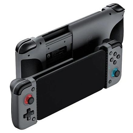 Джойстик (геймпад) беспроводной Bluetooth для телефона, планшета, ПК GameSir X2 с держателем для телефона серый