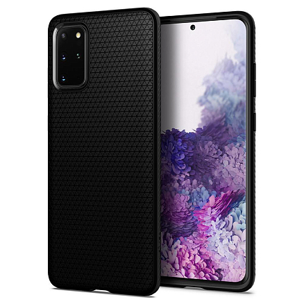 Чехол для Samsung Galaxy S20+ гелевый Spigen SGP Liquid Air матовый черный