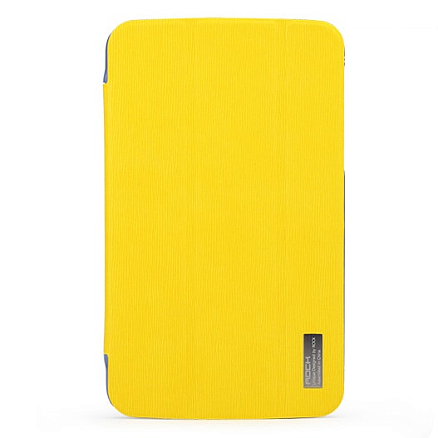 Чехол для Samsung Galaxy Tab 3 7.0 P3200 кожаный Rock Elegant лимонно-желтый