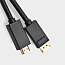 Кабель DisplayPort - HDMI (папа - папа) длина 3 м 4Kx2K Ugreen DP101 черный