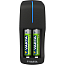 Зарядное устройство Varta Mini Charger для 2-х AA, AAA c аккумуляторами АА 2100мАч 2 шт.