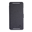 Чехол для HTC One Max пластик с кожей Nillkin Fresh черный